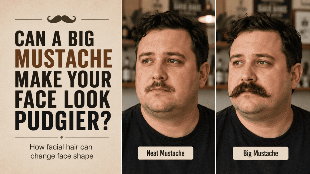 Can a Big Mustache Make Your Face Look Pudgier? (The Honest Answer)