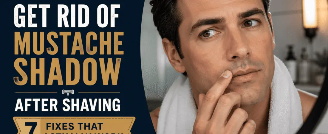 How to Get Rid of Mustache Shadow After Shaving: 7 Fixes That Actually Work