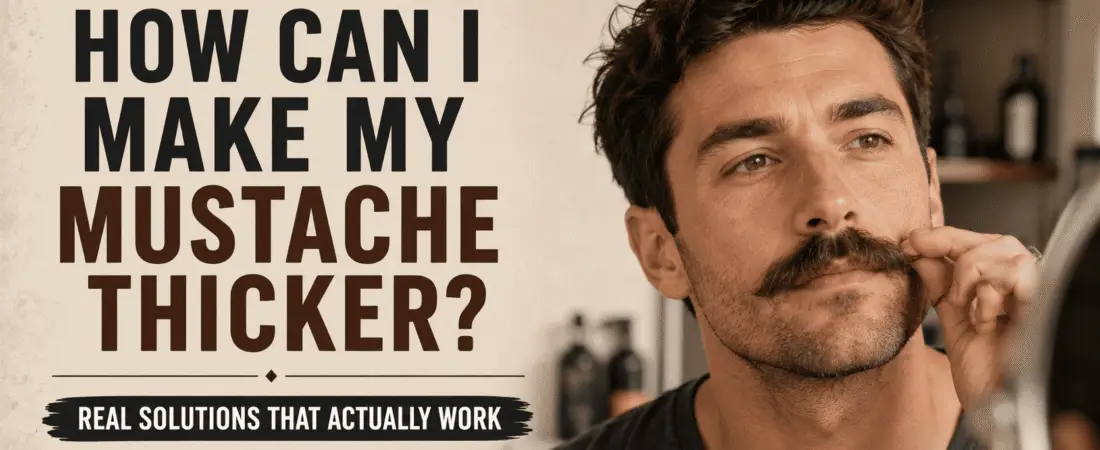 How Can I Make My Mustache Thicker? (Real Solutions That Actually Work)