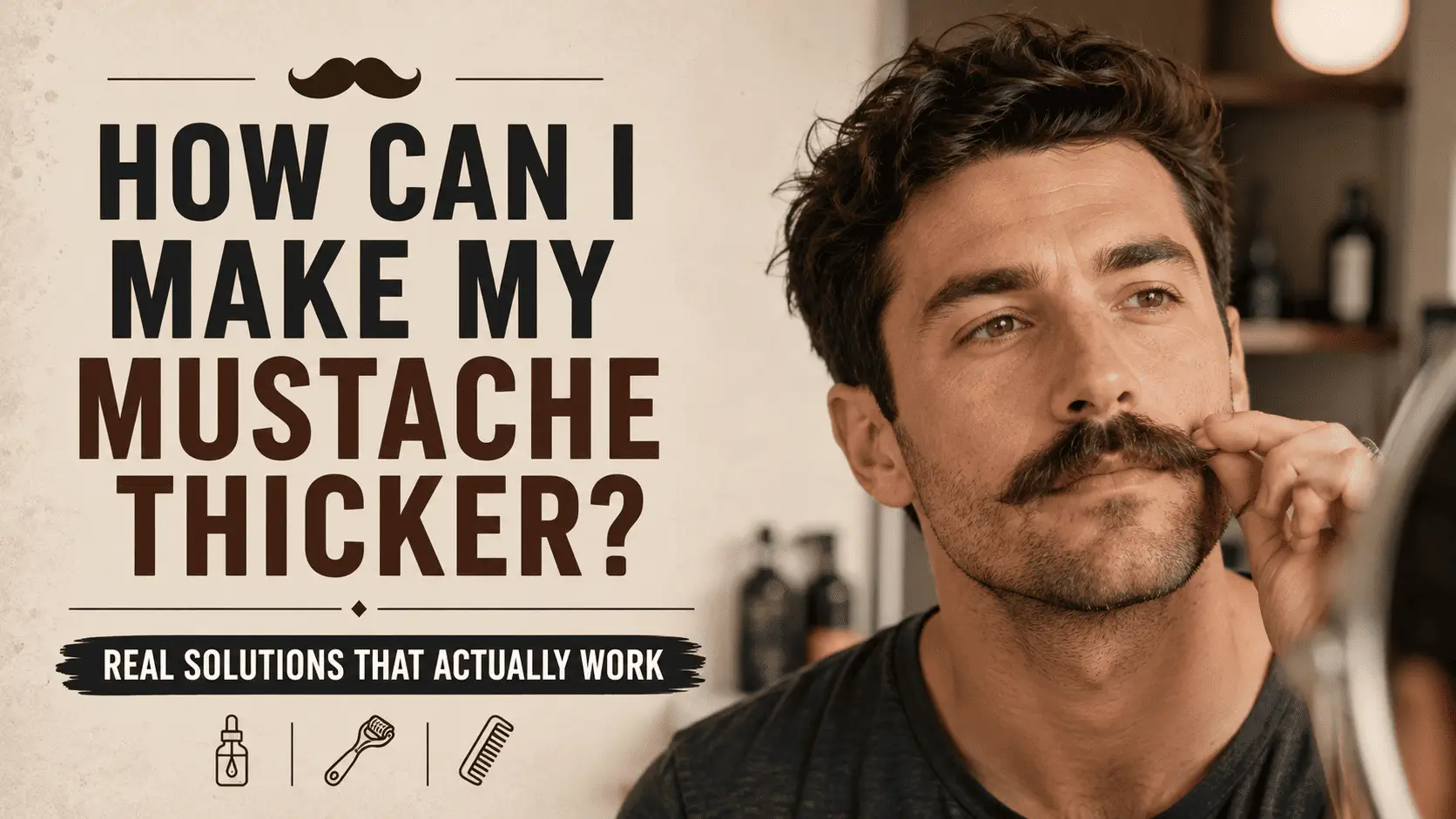 How Can I Make My Mustache Thicker? (Real Solutions That Actually Work)