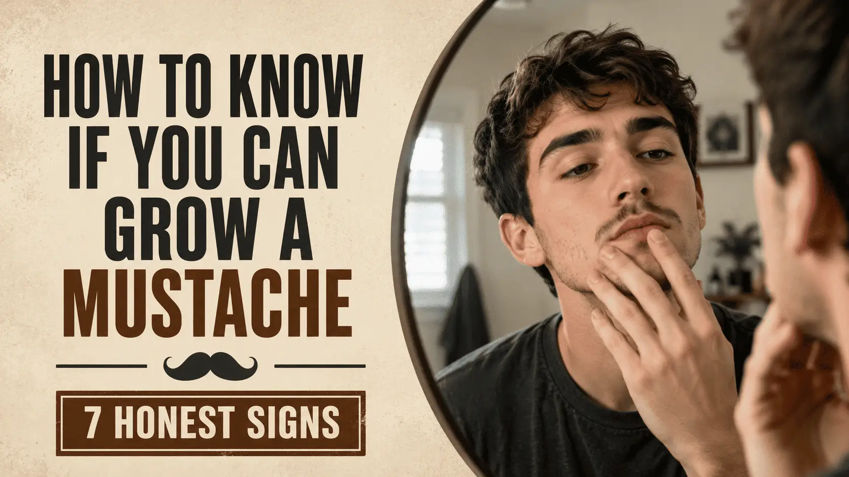 How to Know If You Can Grow a Mustache (7 Honest Signs)