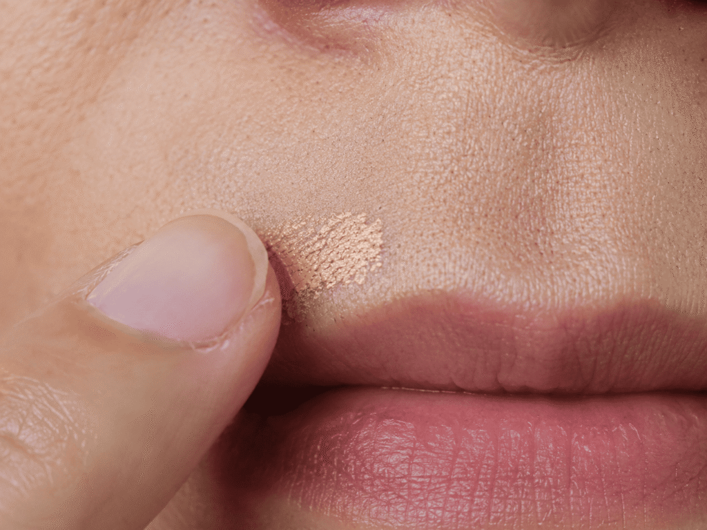 How to Hide Mustache Shadow With Makeup (The Color-Correcting Trick)