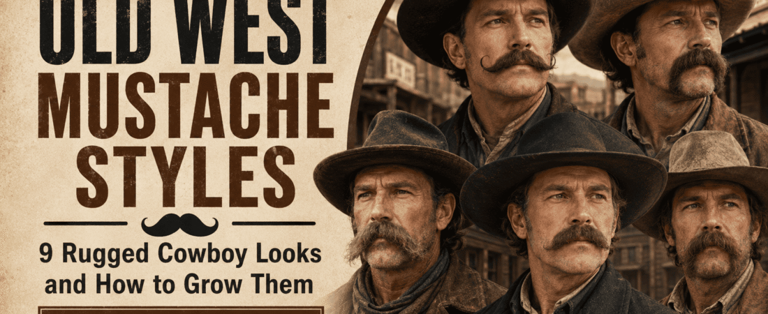 Old West Mustache Styles: 9 Rugged Cowboy Looks and How to Grow Them
