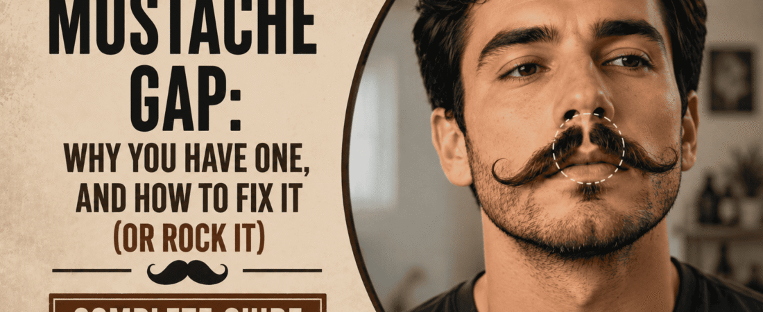 Mustache Gap: Why You Have One, and How to Fix It (or Rock It)