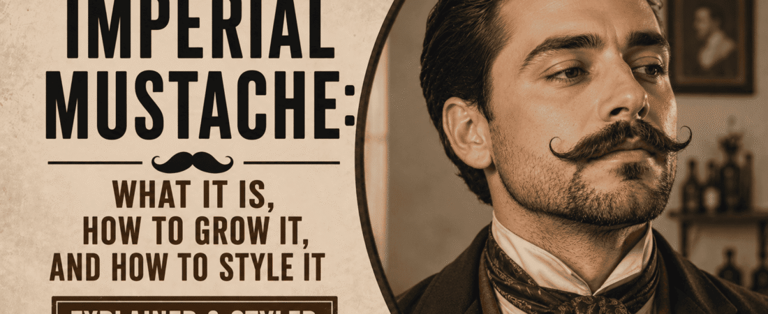Imperial Mustache: What It Is, How to Grow It, and How to Style It