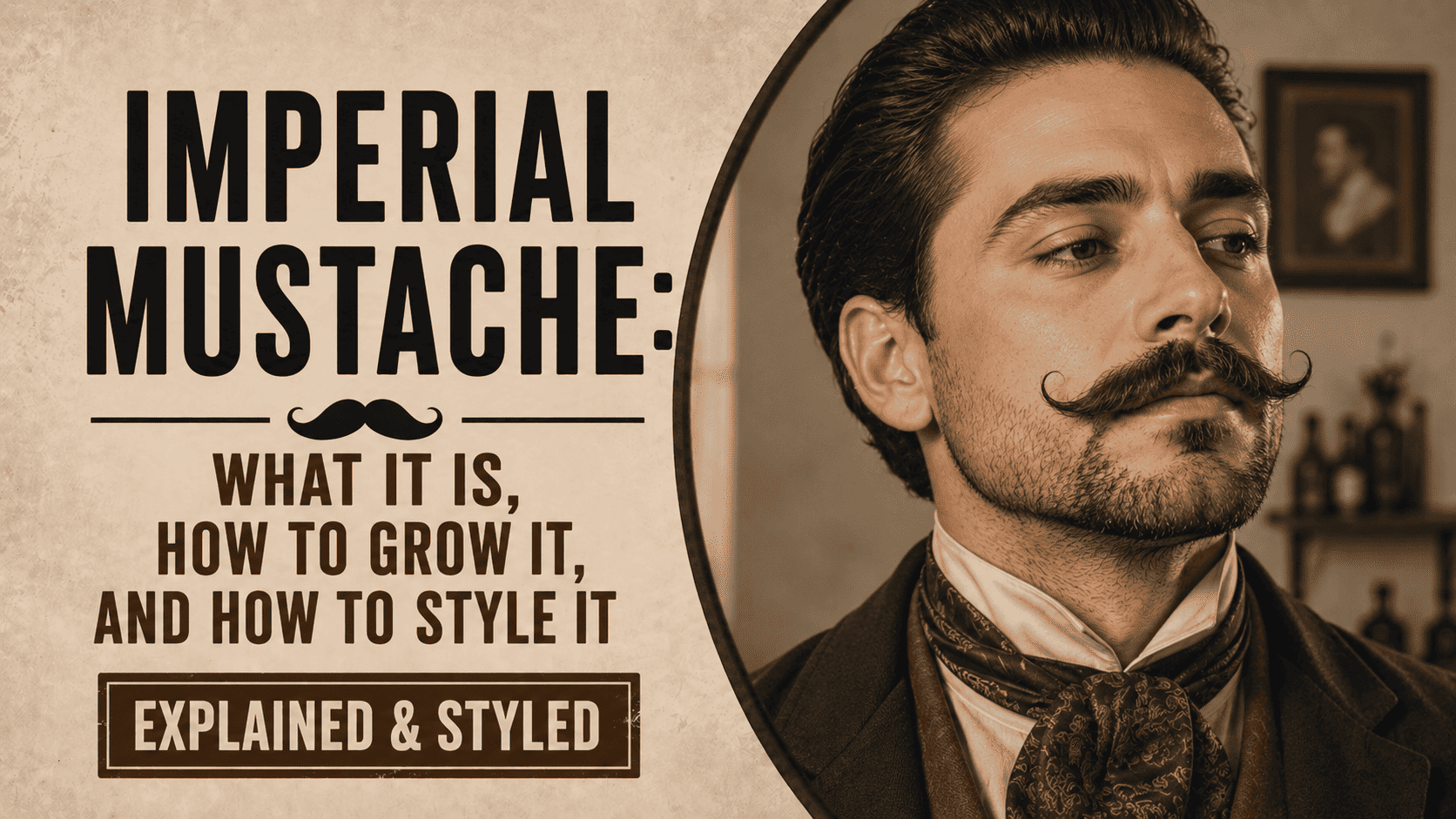 Imperial Mustache: What It Is, How to Grow It, and How to Style It