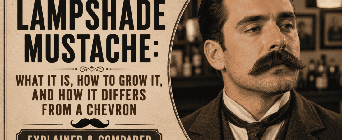 Lampshade Mustache: What It Is, How to Grow It, and How It Differs From a Chevron
