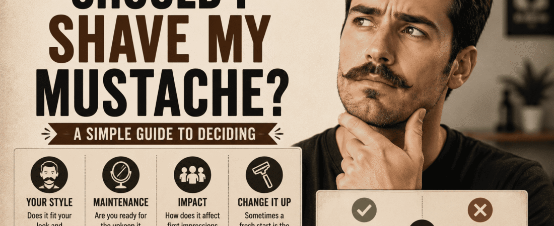 Should I Shave My Mustache? A Simple Guide to Deciding